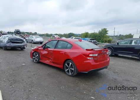 2019 Subaru Impreza 2.0I Sport z USA, uszkodzony, nr VIN 4S3GKAM67K3620357